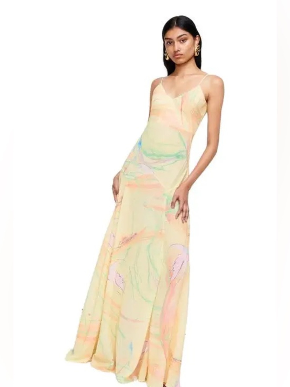 NWT Romy Hummingbird Charlie Gown ~ Size L MSRP $320 - Picture 2 of 5